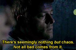 themegalosaurus:  Philosophy in the Pimpmobile with Hannah and Cas (10x01, by anonymous