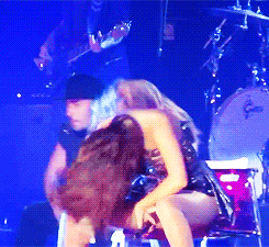 bizlenas-deactivated20140428:  Selena Gomez singing/dancing to Birthday on 3/8/14 in Hidalgo, Texas. 