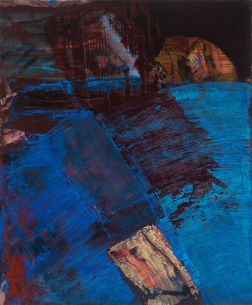 jeremyszopinski:  Jeremy SzopinskiThe Thousandfold Principle #3Oil on paper, mounted on board2013http://jeremyszopinski.tumblr.com/ 