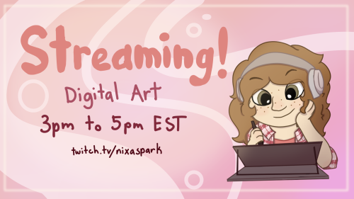 I’m streaming again! Gonna be drawing one of my Fer.al avatars just for funhttps://www.twitch.tv/nix