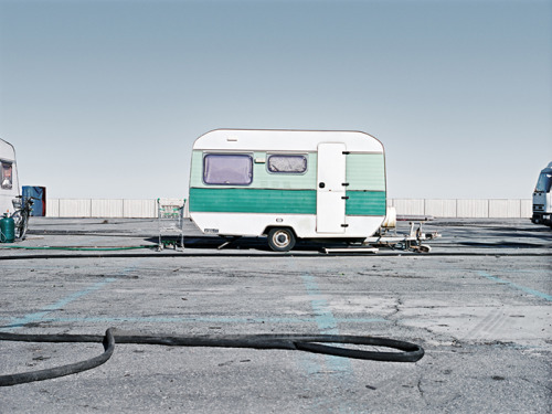forexampleart:  FOR EXAMPLE:  FRANCESCO MARGAROLI Wonderfully surreal abandoned fairground ride