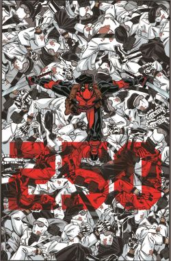 comicsncoolshit:  DEADPOOL #250 (A.K.A. issue #45)Written by GERRY DUGGAN, BRIAN POSEHN, BEN ACKER, BEN BLACKER, NICK GIOVANETTI, PAUL SCHEER, JASON MANTZOUKAS, MIKE DRUCKER, &amp; MOREPenciled by MIKE HAWTHORNE, SCOTT KOBLISH, &amp; MORECover by SCOTT