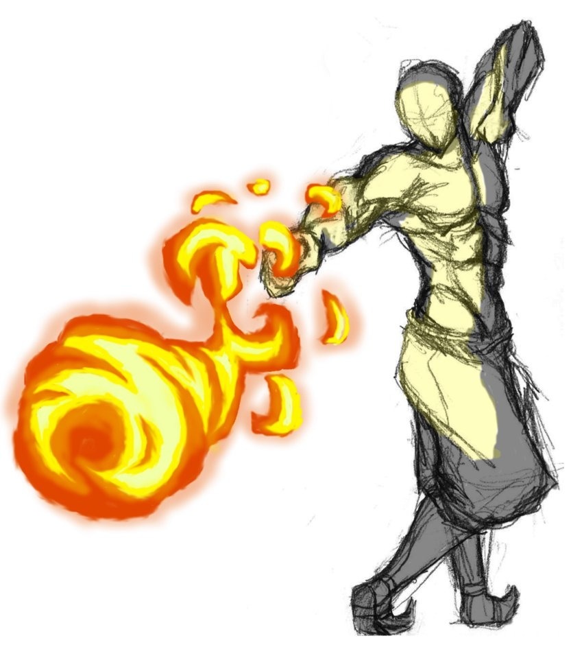 kryptonavatar:Firebending FenceFirebending Arms  Firebending Punch Firebending Open