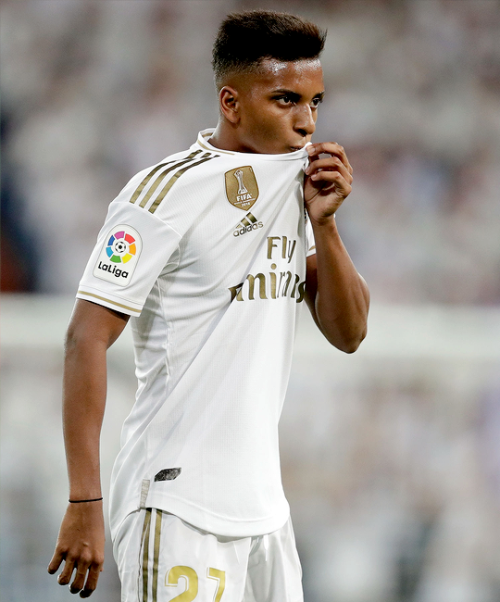 madridistaforever: Rodrygo celebrates after scoring vs. Leganes | October 30, 2019