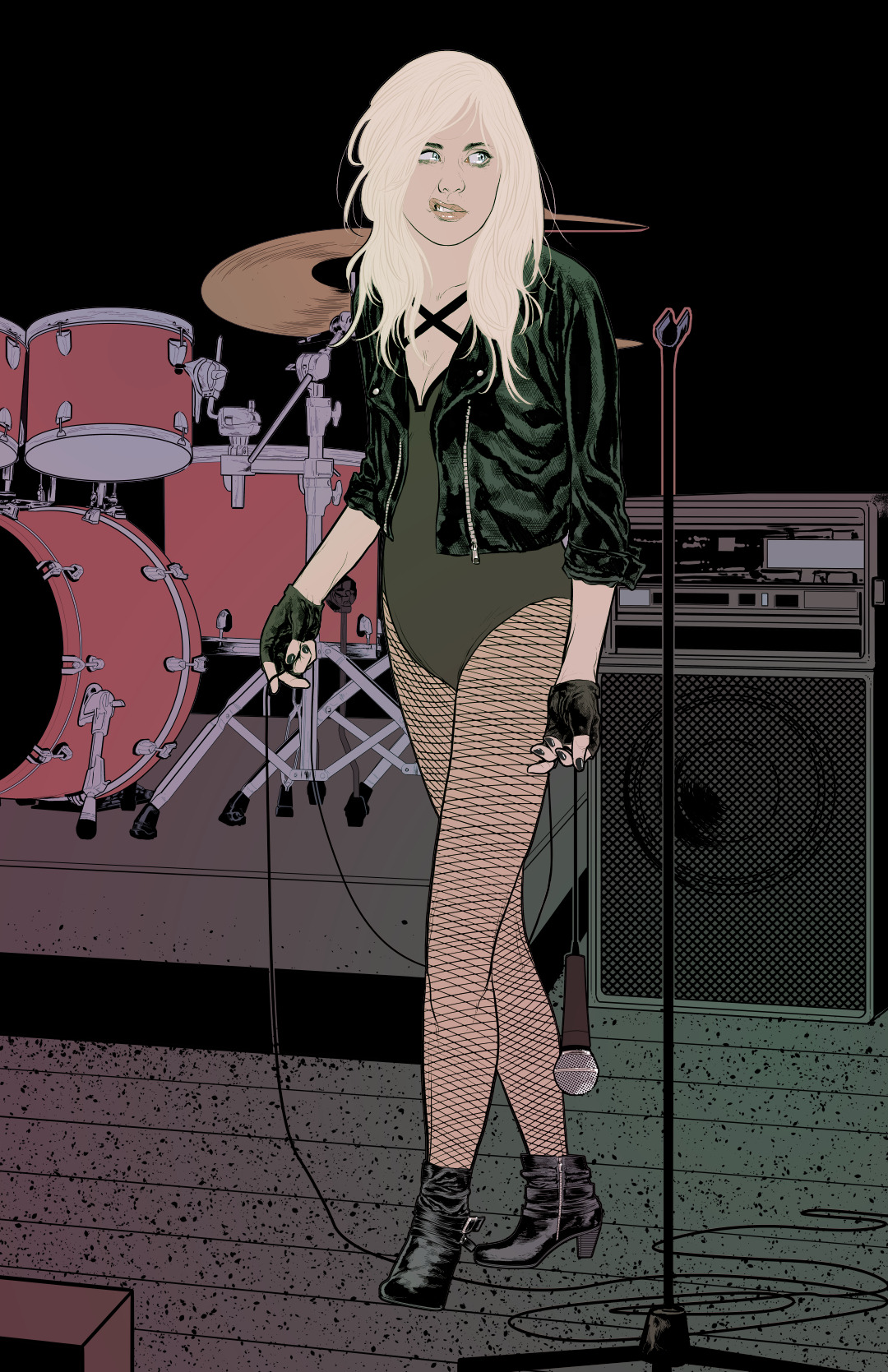 minordistinctions:  Really loving the vibe and look of the new Black Canary series