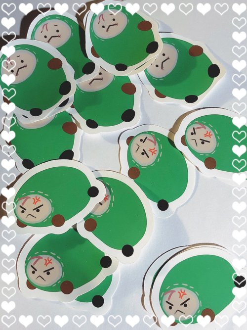 i made Naib bean stickers (I’ll add these as extras in orders as a smol gift o/)