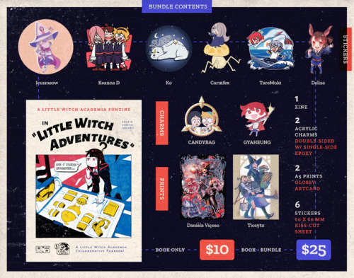 lwafunzine: Pre-orders for “Little Witch Adventures” are open till December 16th! Production begins 