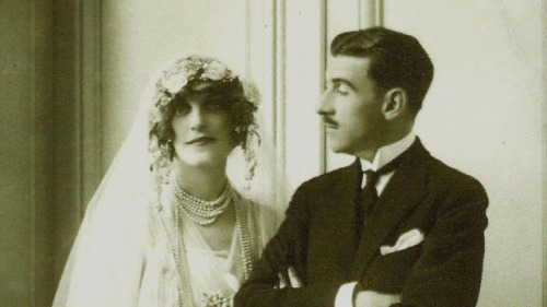 THE WEDDINGEva Gebhard and Baron Napoleon Gourgaud Wedding (1917)