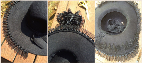 lord-bear: queen-and-commander: D.I.Y. hat project.  More information here. #2 out of 5, then i