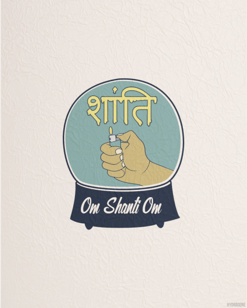  Minimal Film Poster - Om Shanti Om (2007) 