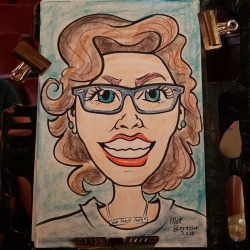 Doing caricatures in Melrose, MA! 11-5 today,