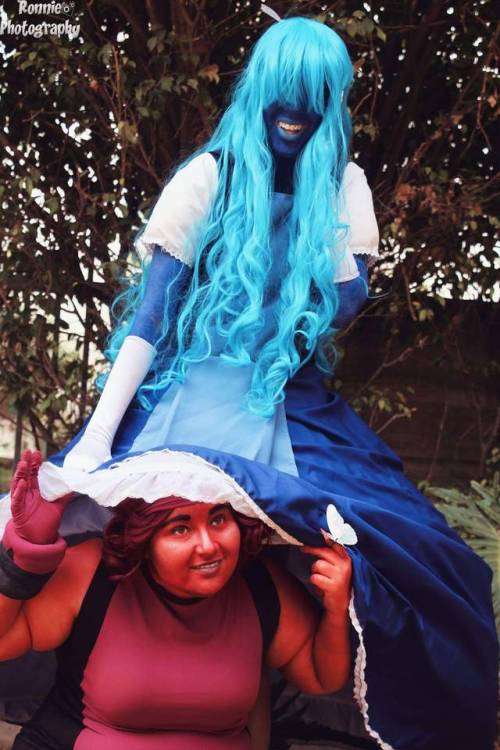 Ruby and Sapphire at Olamot con 2017 ✨ More pics to come ♥️♥️ Photographer: https://www.facebook.com