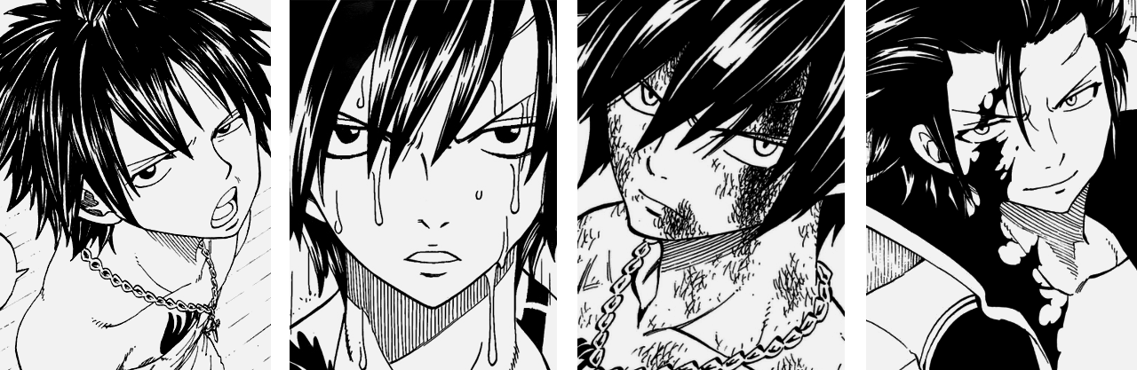 dancewiththesnowwhite:  fairy tail  character evolution 