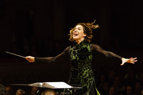 hedgehog-moss:I like when an article thumbnail features a pic of a woman conductor, as it is the closest I will get to living in a world where newspapers write feel-good human-interest stories about a local witch who is proud to show off her new spell.