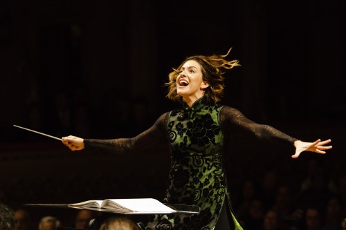 whetstonefires:  hedgehog-moss: I like when an article thumbnail features a pic of a woman conductor, as it is the closest I will get to living in a world where newspapers write feel-good human-interest stories about a local witch who is proud to show