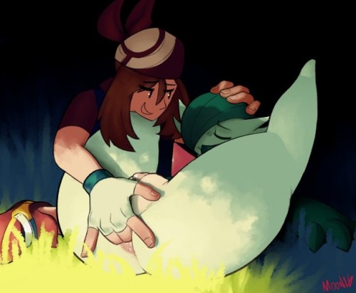 pokephilias: Female Trainer x Female Pokemon Requested by an anonymous user!