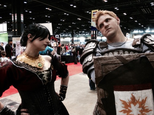 mrbob0822: A couple of grumps up in here. I met up with inyri at C2E2 this weekend, and her Orlesian