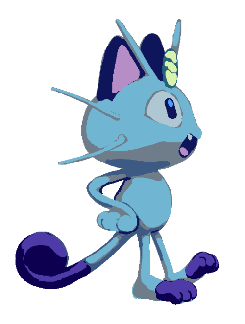 Meowth is a very cute little kitty. I love them a lot.