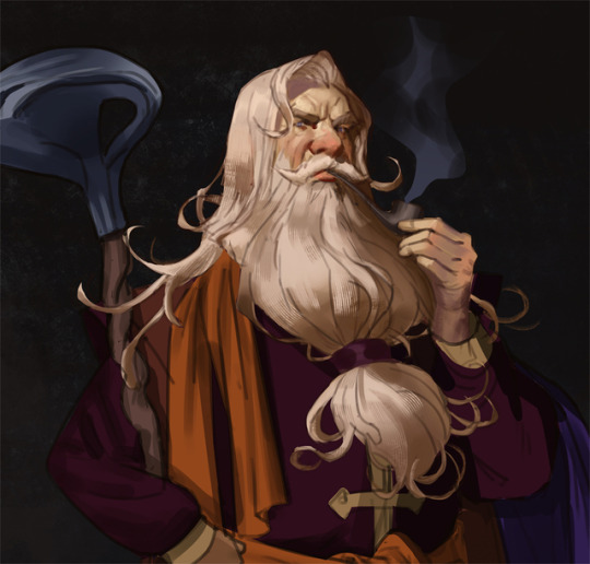 kasiaslupecka:   Merlin for the Artstation challenge. 