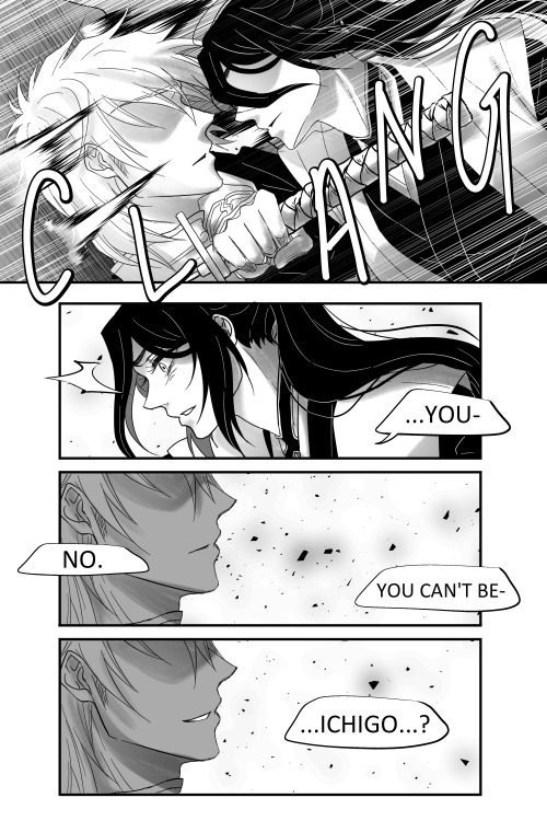 i was in the mood for some almost-lovers to enemies angst quincy ichigo au 1/??? 