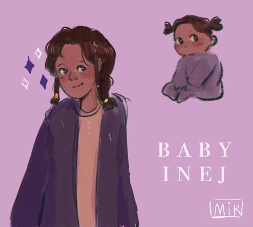 Baby Inej Doodles