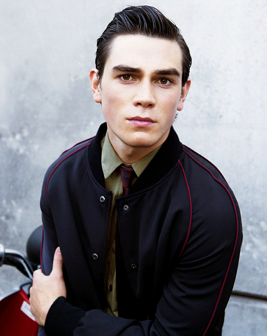 ryan-potter: K.J. Apa photographed by David K. Shields for Black Magazine. 