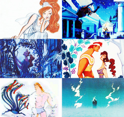 mickeyandcompany:The Disney Renaissance + concept art(The Golden Era • The Neoclassical Era • The Di