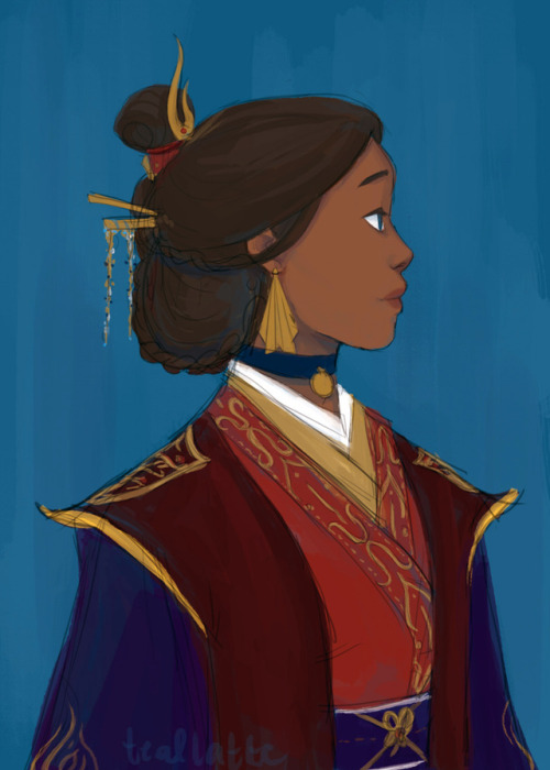 angelictroublemaker: te-al-latte: Fire Lady Katara. Arguably the fairest, definitely the kindest, an
