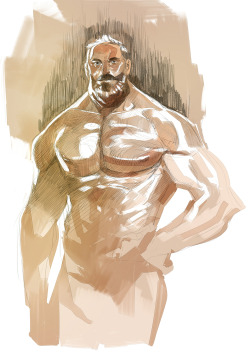 nesskain:  doodling warming up.