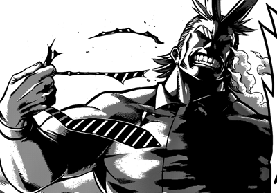 raittos:  All Might - Boku no Hero Academia Ep.12 [Anime vs Manga]