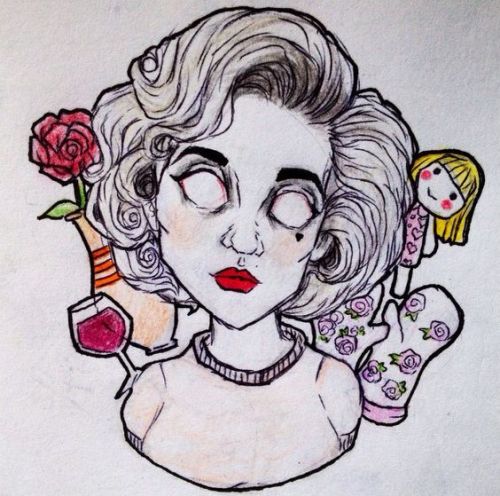  marina and the diamondsartwork by inst: heavymetalheartboy