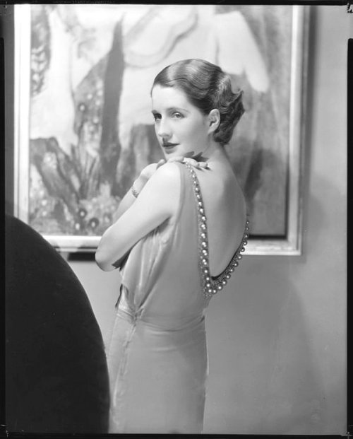 wehadfacesthen:Norma Shearer, 1931, photo by Eugene Robert Richee