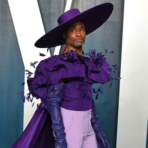 wickedicons:billy porter at the 2020 vanity fair oscar party