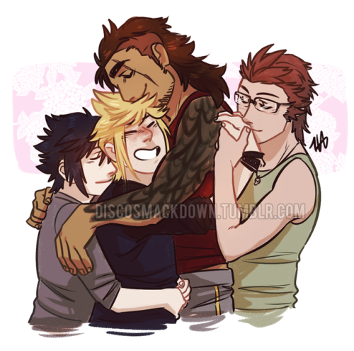 discoart:i ship Prompto with Being the Center of Attention