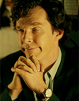 stephenstrvnge:  Sherlock + his adorkable expressions. 