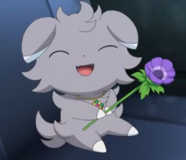 pokemon-global-academy:  Espurr  (ニャスパー Nyasper) - Restraint Pokémon  It has enough psychic energy to blast everything within 300 feet of itself, but it has no control over its power.  