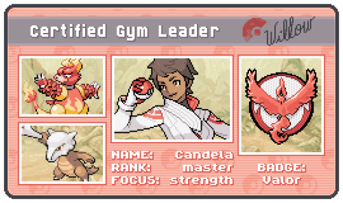 mediocre-mel:Pokemon GO Leaders - Gym Leader AURead more for individual sprites to put on your blog!