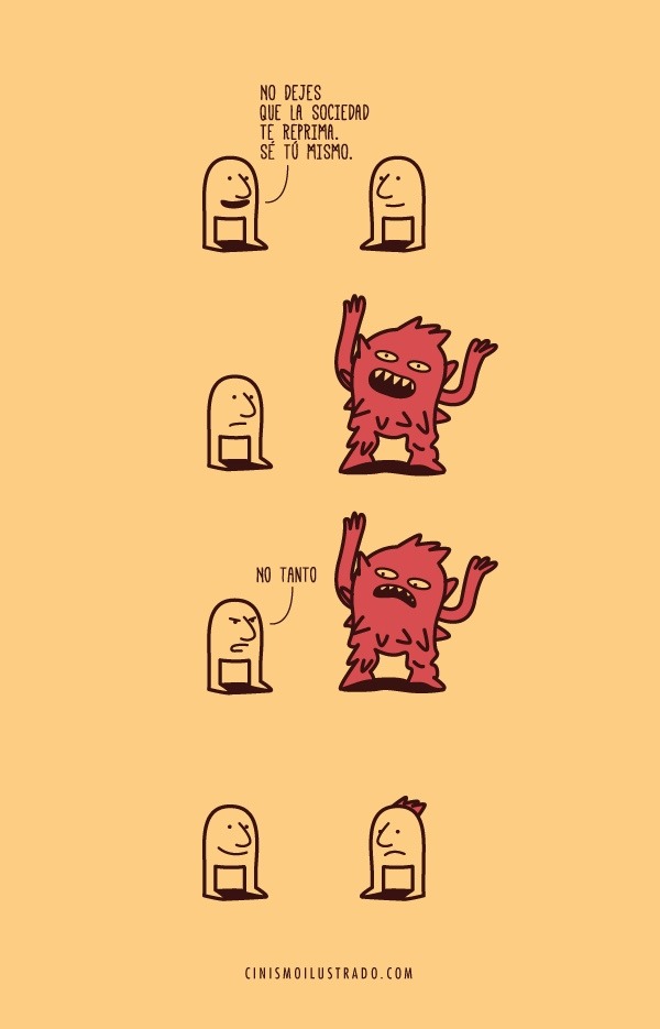  Sé tú mismo  O_o