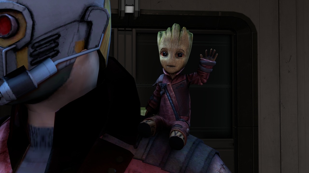 Baby Groot SFM Model Baby Groot from Marvel Heroes.  Port of Xelandis&rsquo;