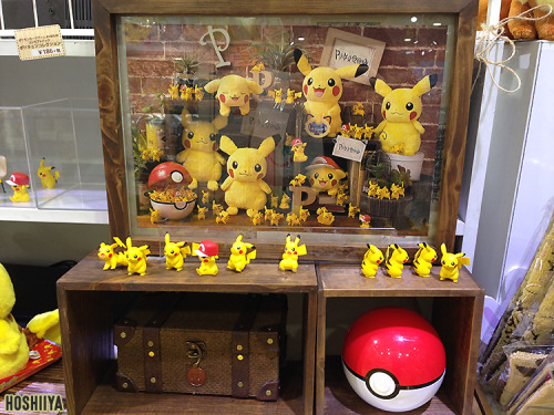 Zutto Pokemon display at KiddieLand in Harujuku, Tokyo! They have the new All Star Collection plush 