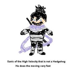 poorlydrawnanimeandmanga:  He’s not a hedgehog