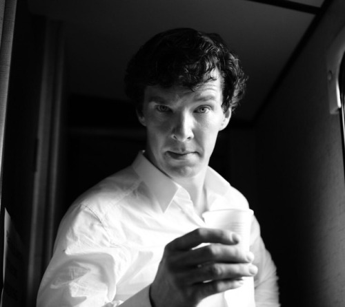 thelostsmiles:thelostsmiles:“Sherlock season 4 now on Netflix. Photo credit Max aged 8 whom I gave m