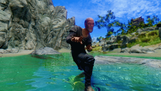 skyrim-silicone:  So happy Gomaperopero release the new poses.All hail to ペロペロ