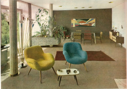 vintageandretrointeriors:  1959 Das Haus