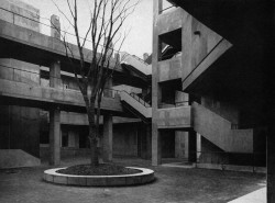 fuckyeahbrutalism: Arts College, Minami-Kawachi, Osaka, Japan, 1970s (Dai-ichi Kobo) 