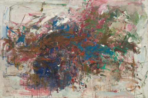 joan-mitchell:  Grandes Carrières, Joan Mitchell, 1961-62, MoMA: Painting and SculptureGift of The Estate of Joan MitchellSize: 6’ 6 ¾&quot; x 9’ 10 ¼&quot; (200 x 300.5 cm)Medium: Oil on canvashttp://www.moma.org/collection/works/79710