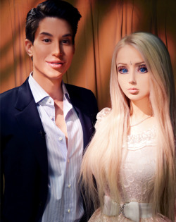 gq:  When Human Ken met Human Barbie