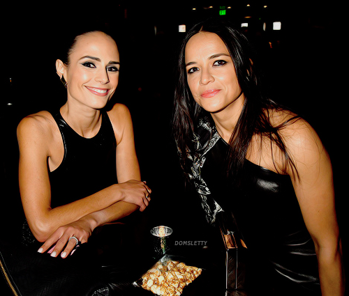 My girls Jordana Brewster and Michelle Rodriguez backstage at MTV Movie and TV Awards 2017