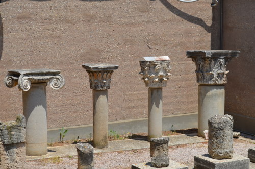 greek-museums: Archaeological Site of Ancient Corinth: Ancient Corinth stands underneath the hill of