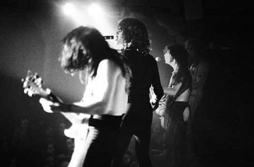 New York Dolls performing at Paradiso Amsterdam, 1973, as captured by Gijsbert Hanekroot.Their first